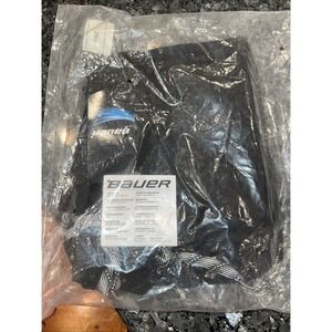 Bauer Team Pant Cover Shell Junior Small Black Ice Hockey 1047792 NEW